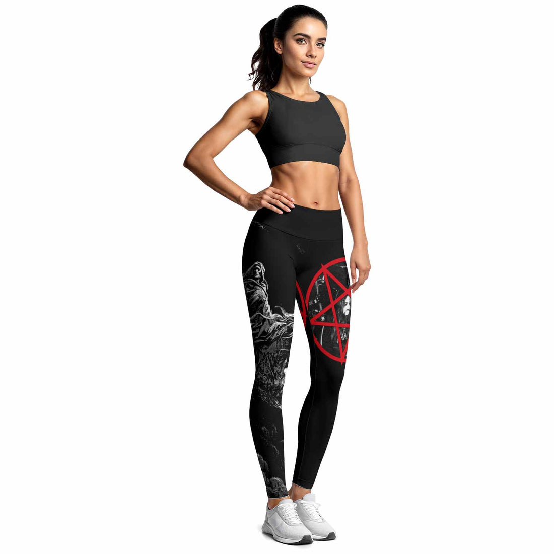 Emperor Wrath of the Tyrant Women's Leggings - lifestyle view