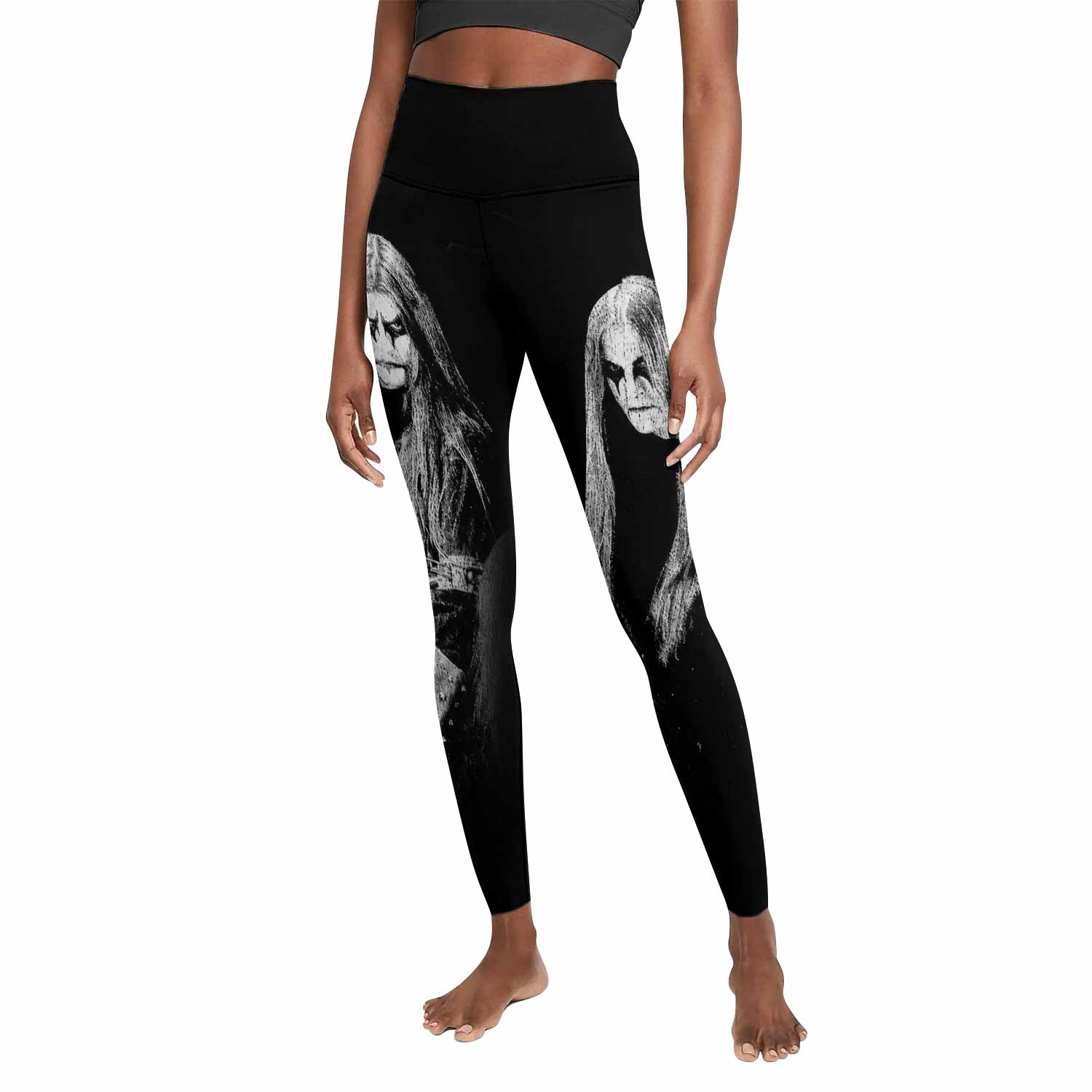 Immortal Pure Holocaust Women's Leggings - front view mockup