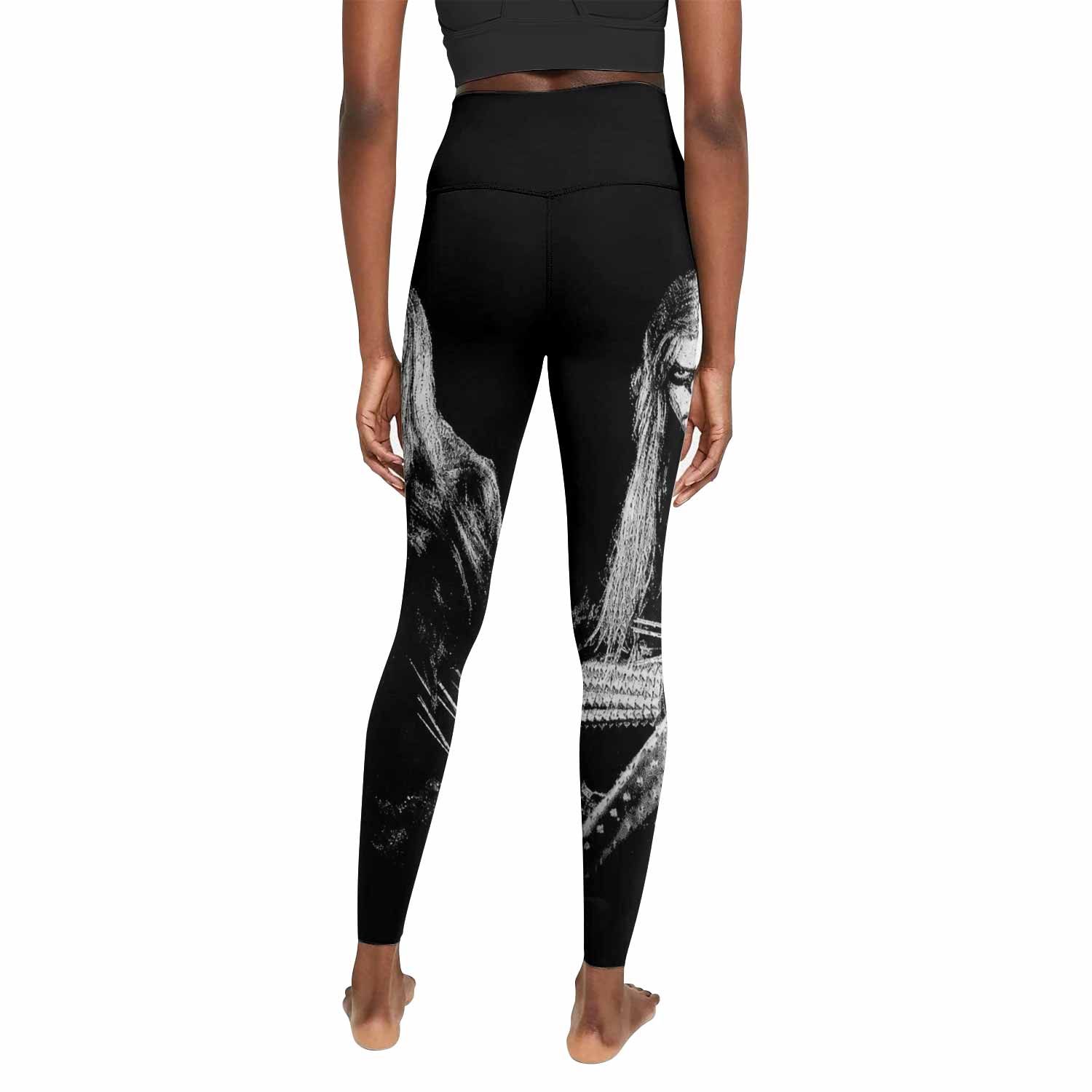 Immortal Pure Holocaust Women's Leggings - back view mockup