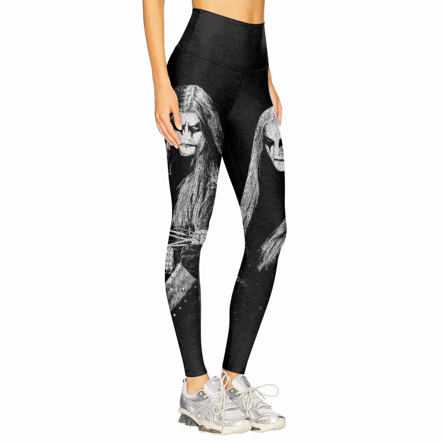 Immortal Pure Holocaust Women's Leggings - right side mockup