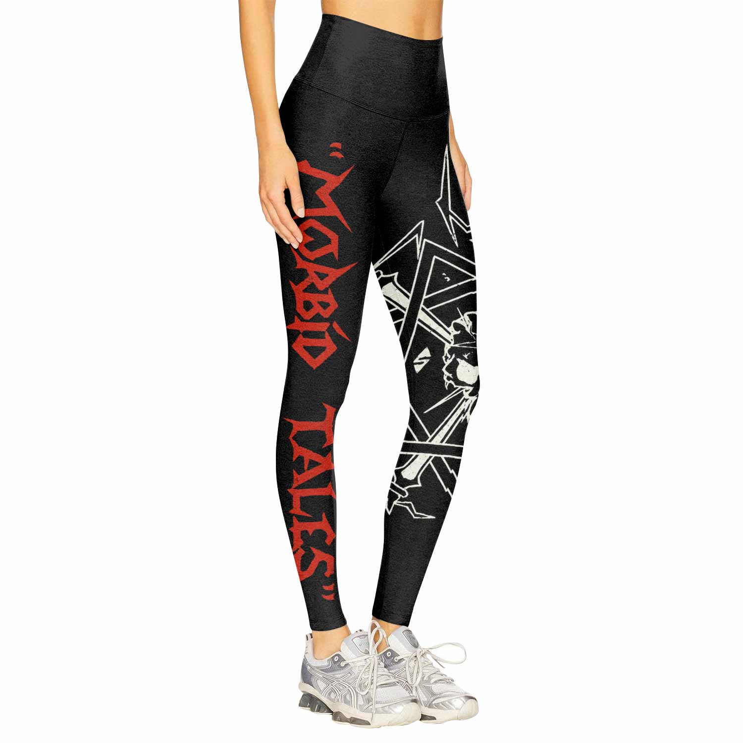 Celtic Frost Morbid Tales Sigil Women's Leggings - right side mockup