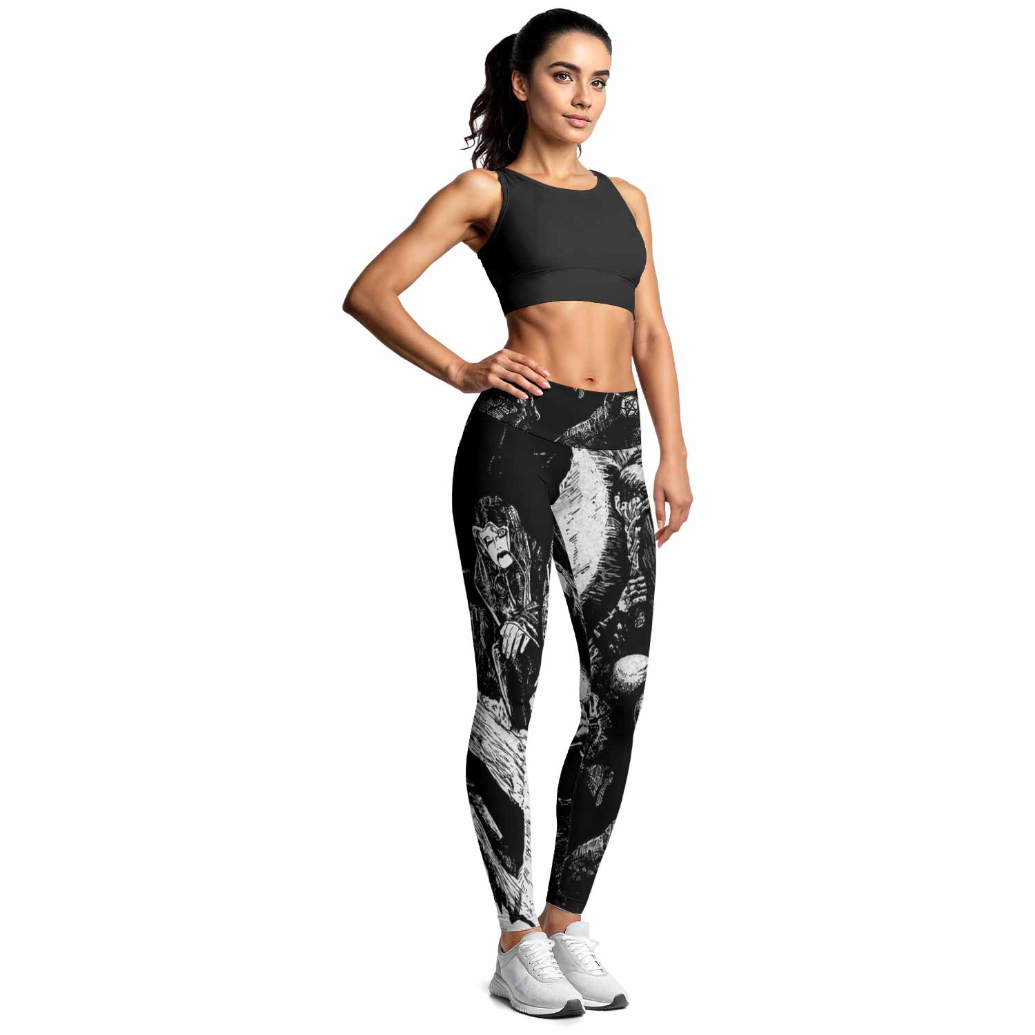 Graveland Carpathian Wolves Women's Leggings - lifestyle view