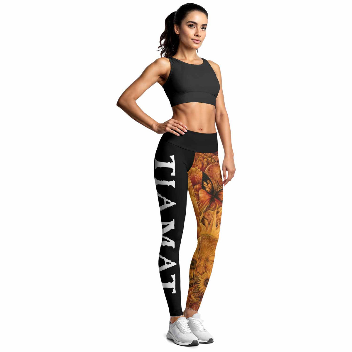 Tiamat Spiritual Sun Women's Leggings - lifestyle view