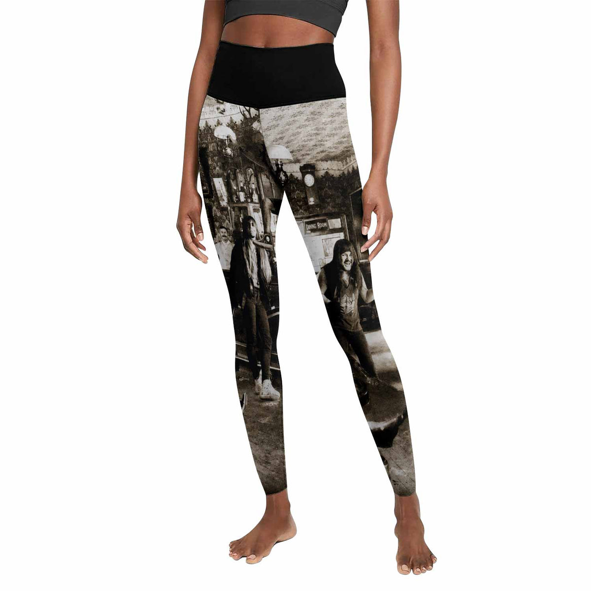 Cowboys from Hell Pantera Women's Leggings - front view mockup