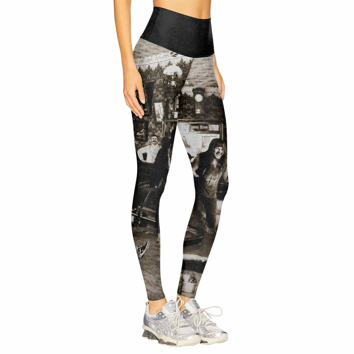 Cowboys from Hell Pantera Women's Leggings - right side mockup