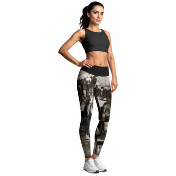 Cowboys from Hell Pantera Women's Leggings - lifestyle view