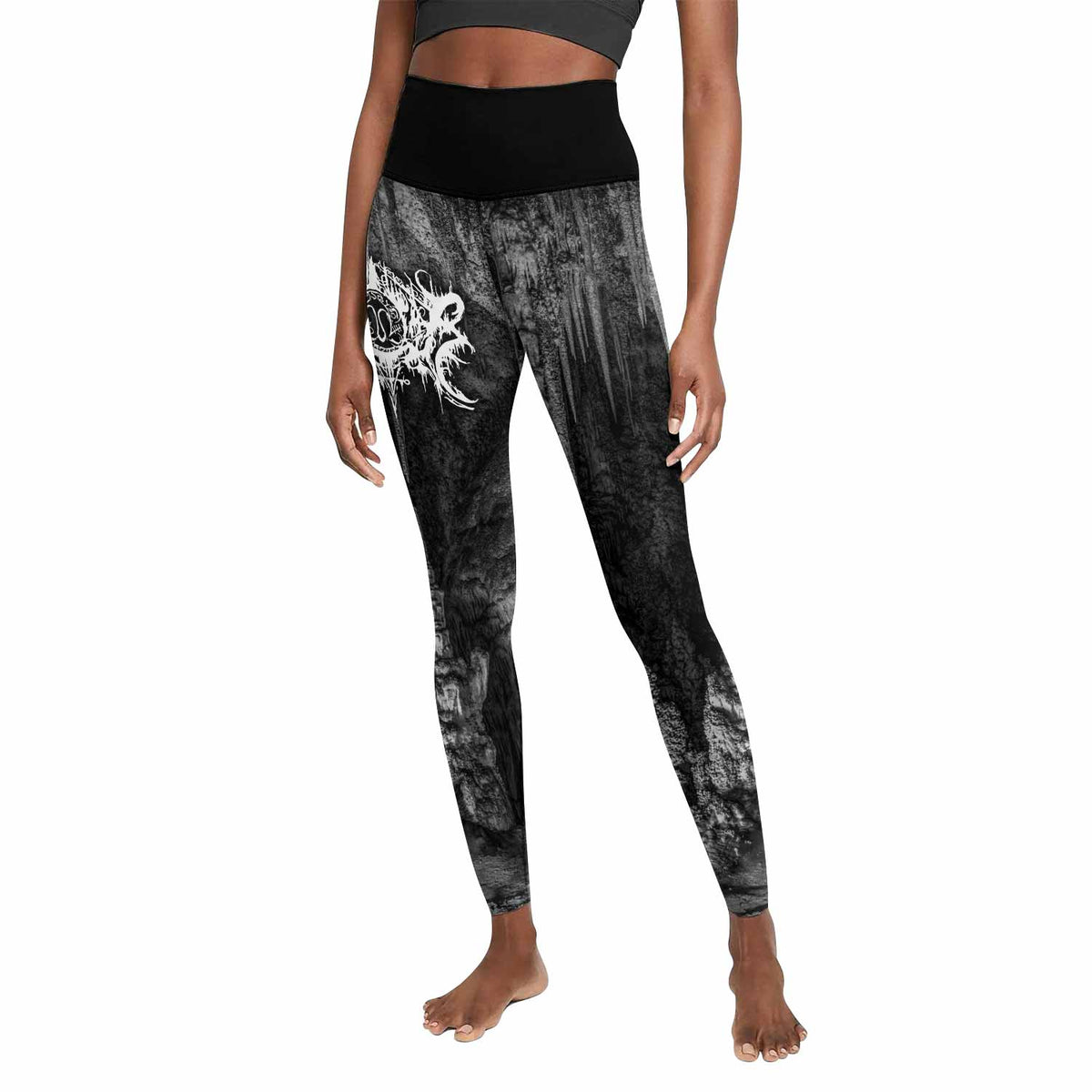 Xasthur Nocturnal Poisoning Women's Leggings - front view mockup