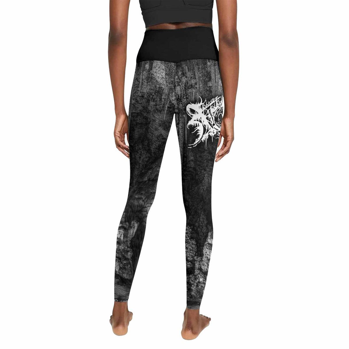Xasthur Nocturnal Poisoning Women's Leggings - back view mockup