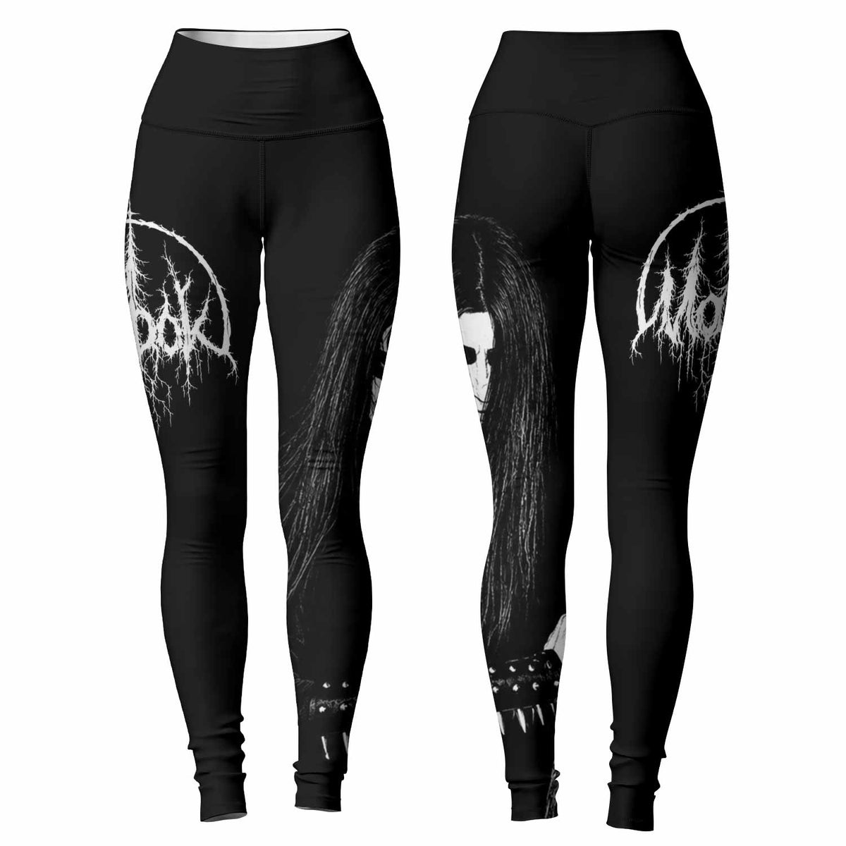 Morok Carpathian Fullmoon Ritual Women's Leggings - front and back view