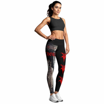 Bathory Under the Sign of the Black Mark Women's Leggings - lifestyle view