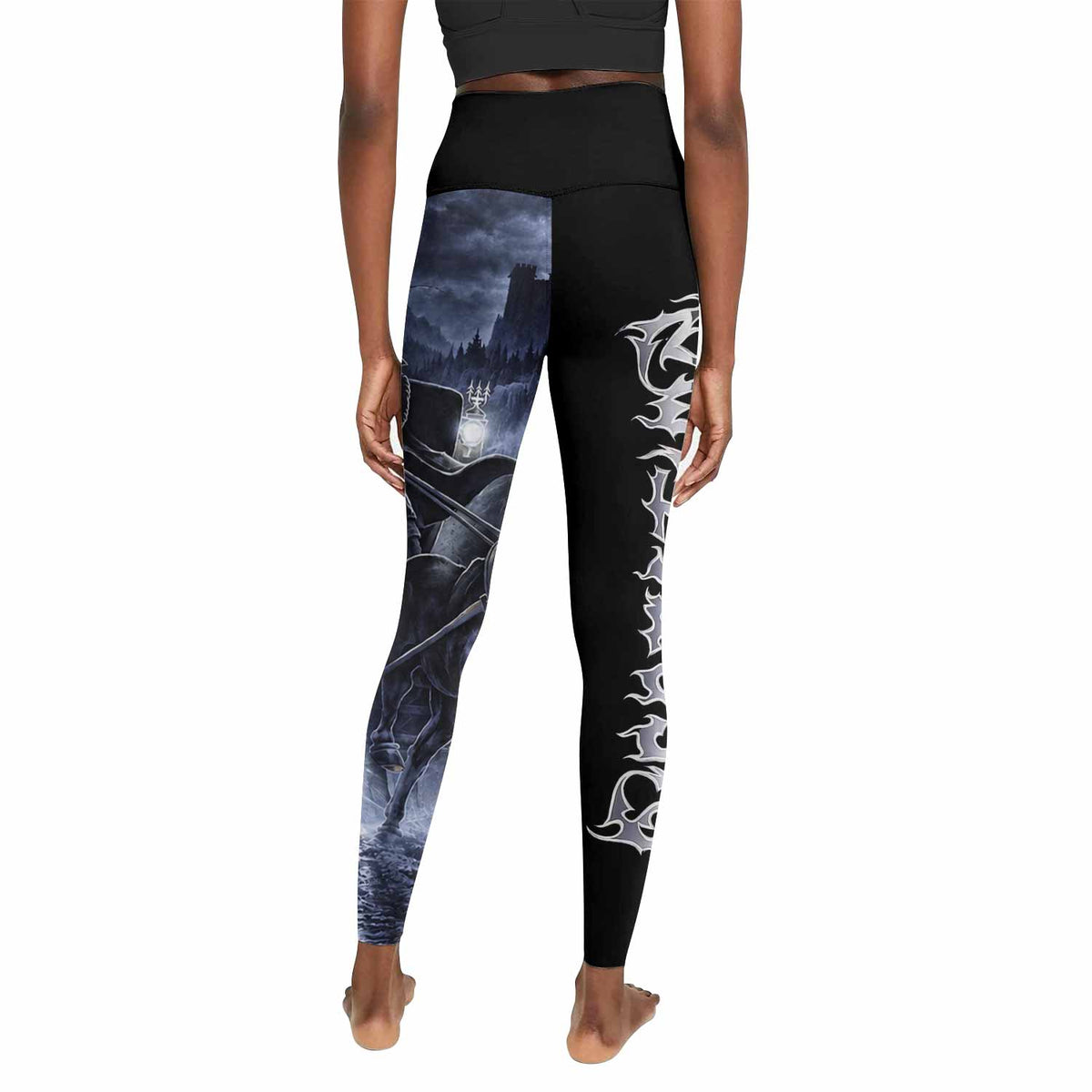 Dissection The Somberlain Women's Leggings - back view mockup