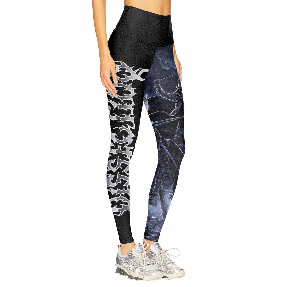 Dissection The Somberlain Women's Leggings - right side mockup