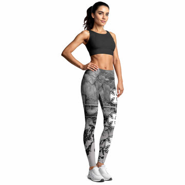 Satyricon Dark Medieval Times Women's Leggings - lifestyle view