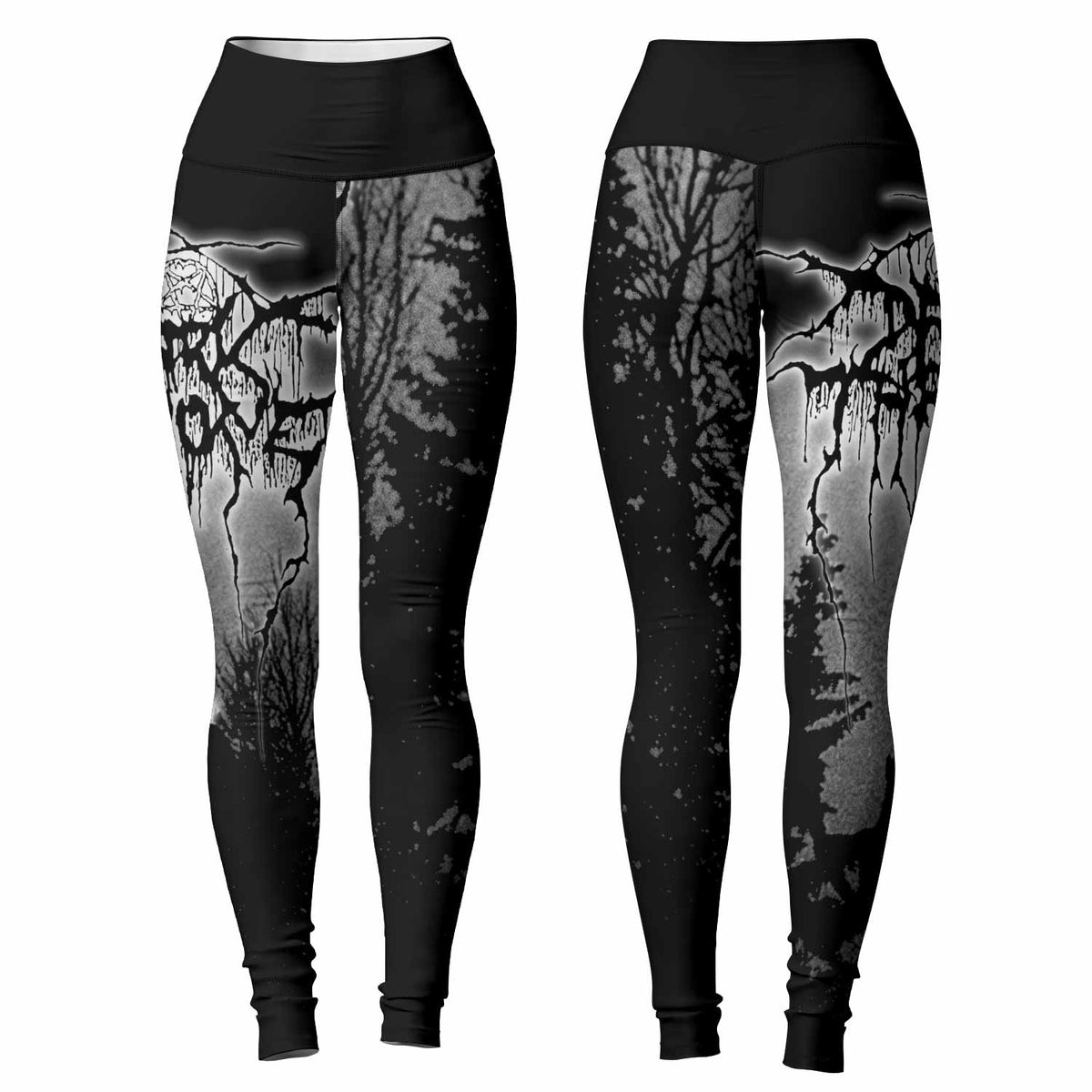 Darkthrone Panzerfaust Women's Leggings - front and back view