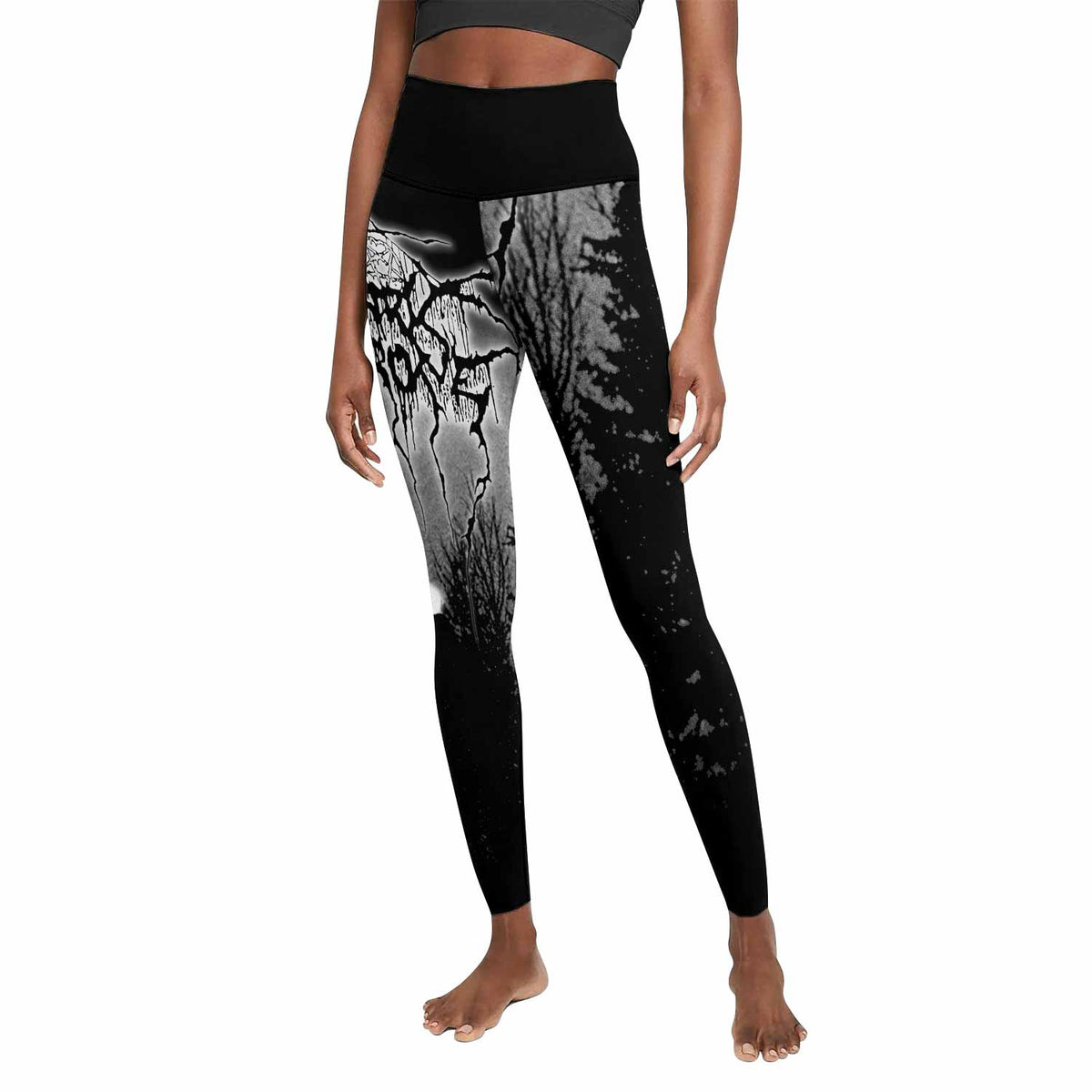 Darkthrone Panzerfaust Women's Leggings - front view mockup