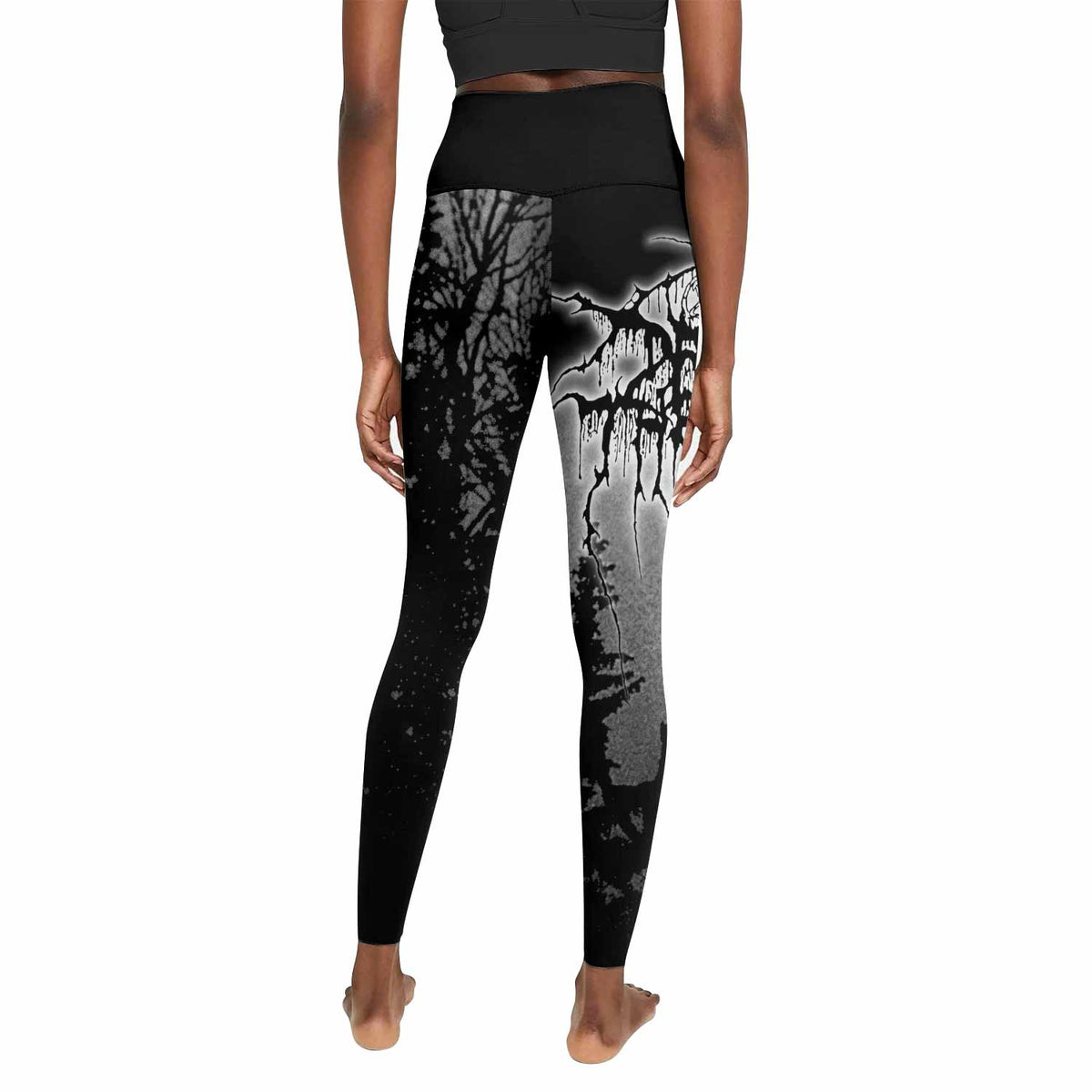 Darkthrone Panzerfaust Women's Leggings - back view mockup
