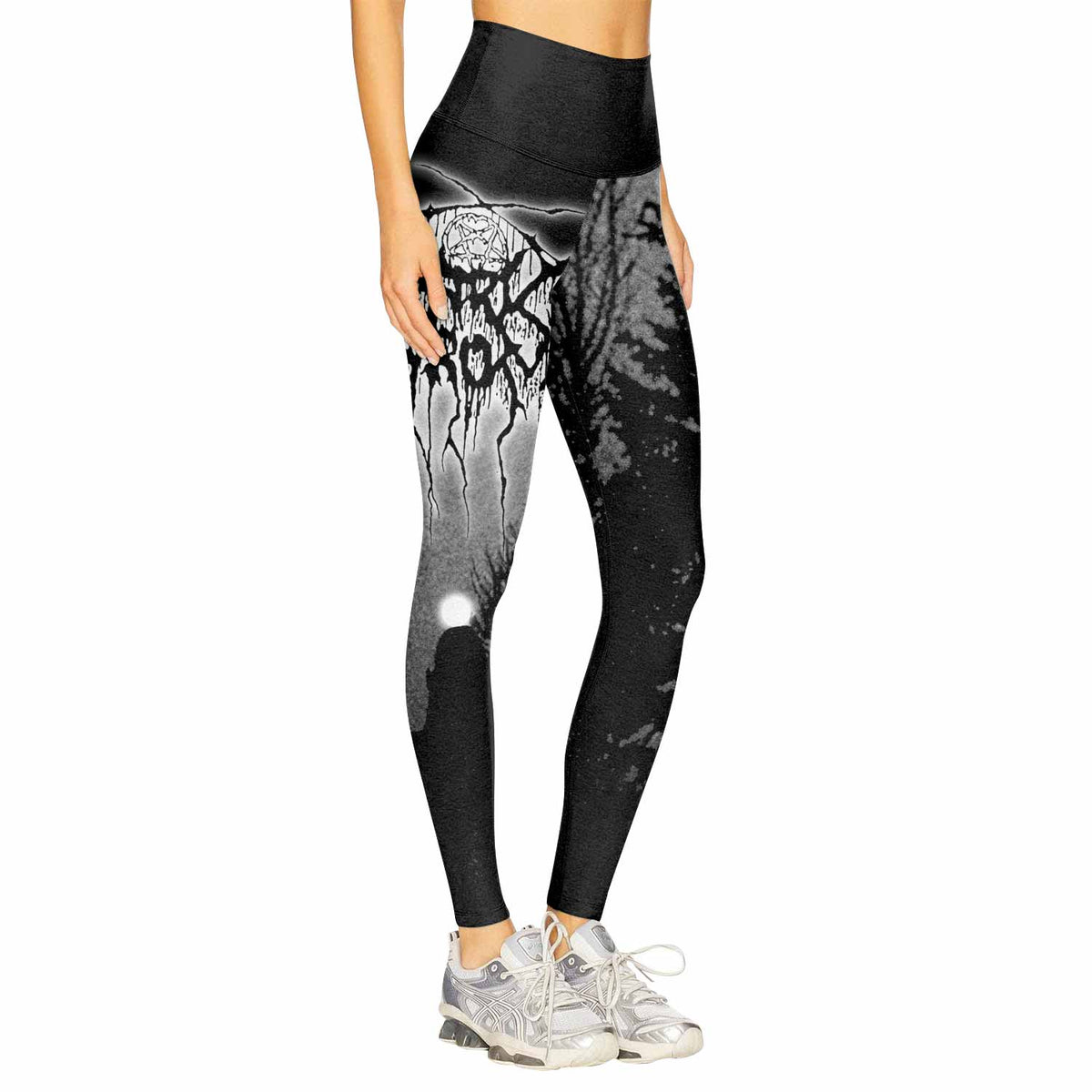 Darkthrone Panzerfaust Women's Leggings - right side mockup