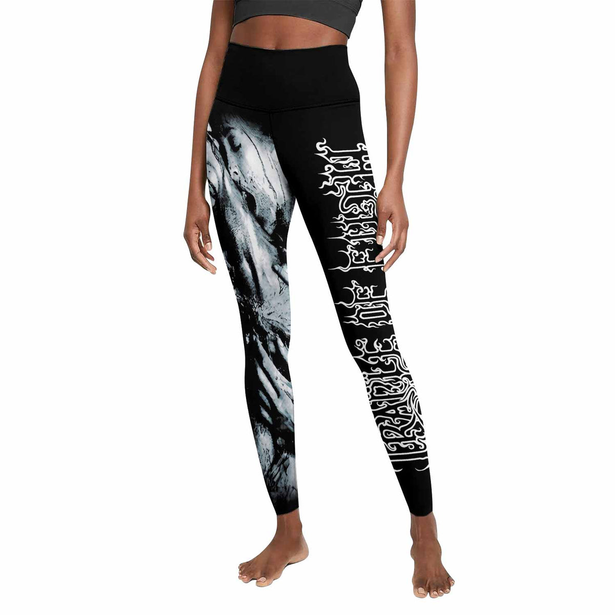 Cradle of Filth The Principle of Evil Made Flesh Women's Leggings - front view mockup