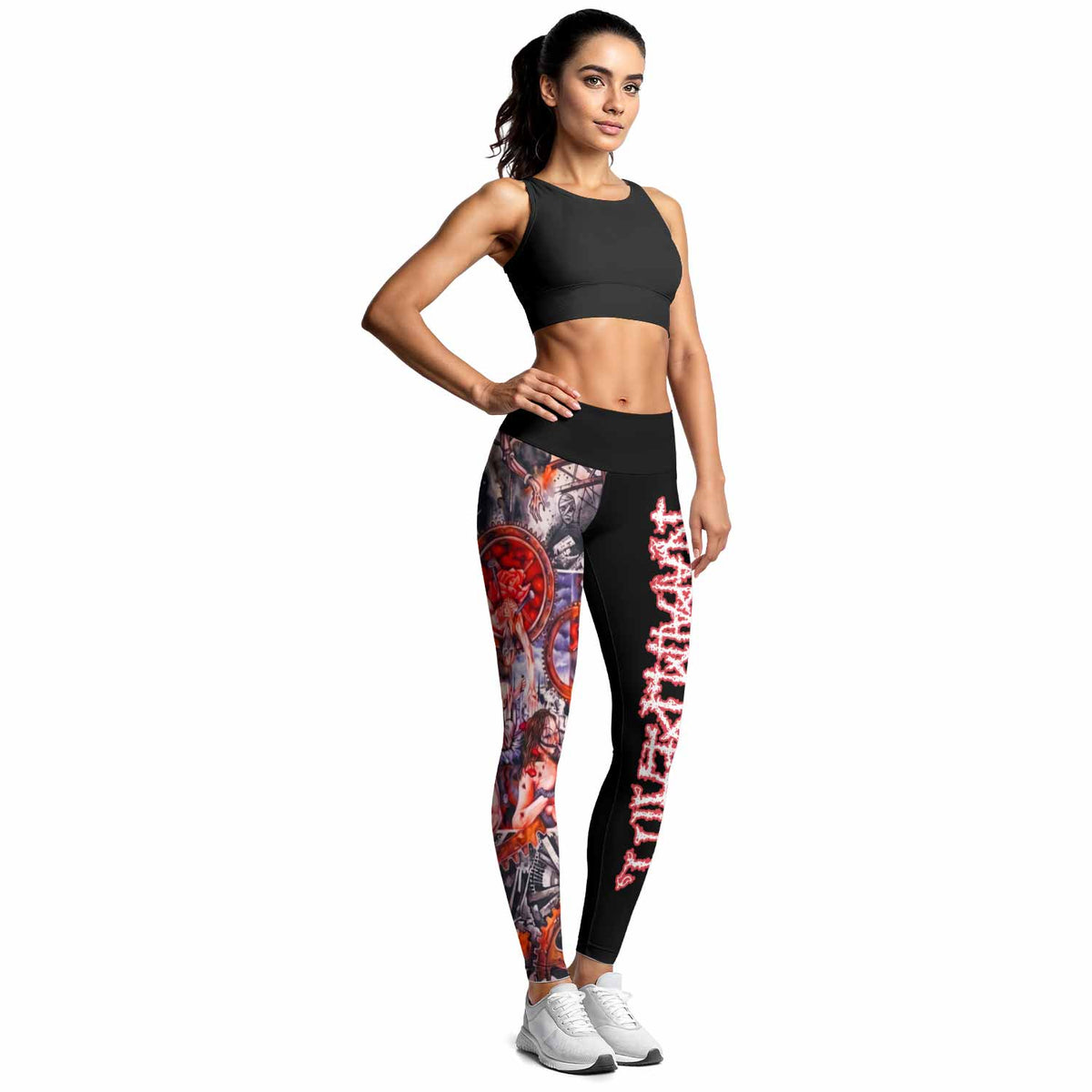 Napalm Death Utopia Banished Women's Leggings - lifestyle view