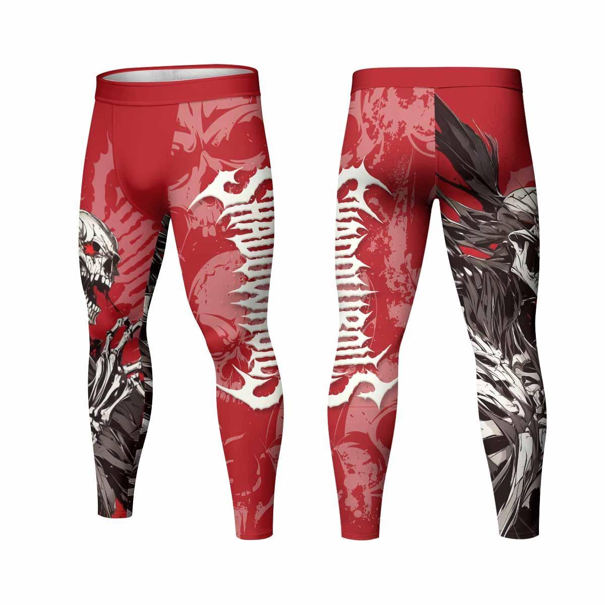 Reaper's Wrath Men's Leggings - front and back view