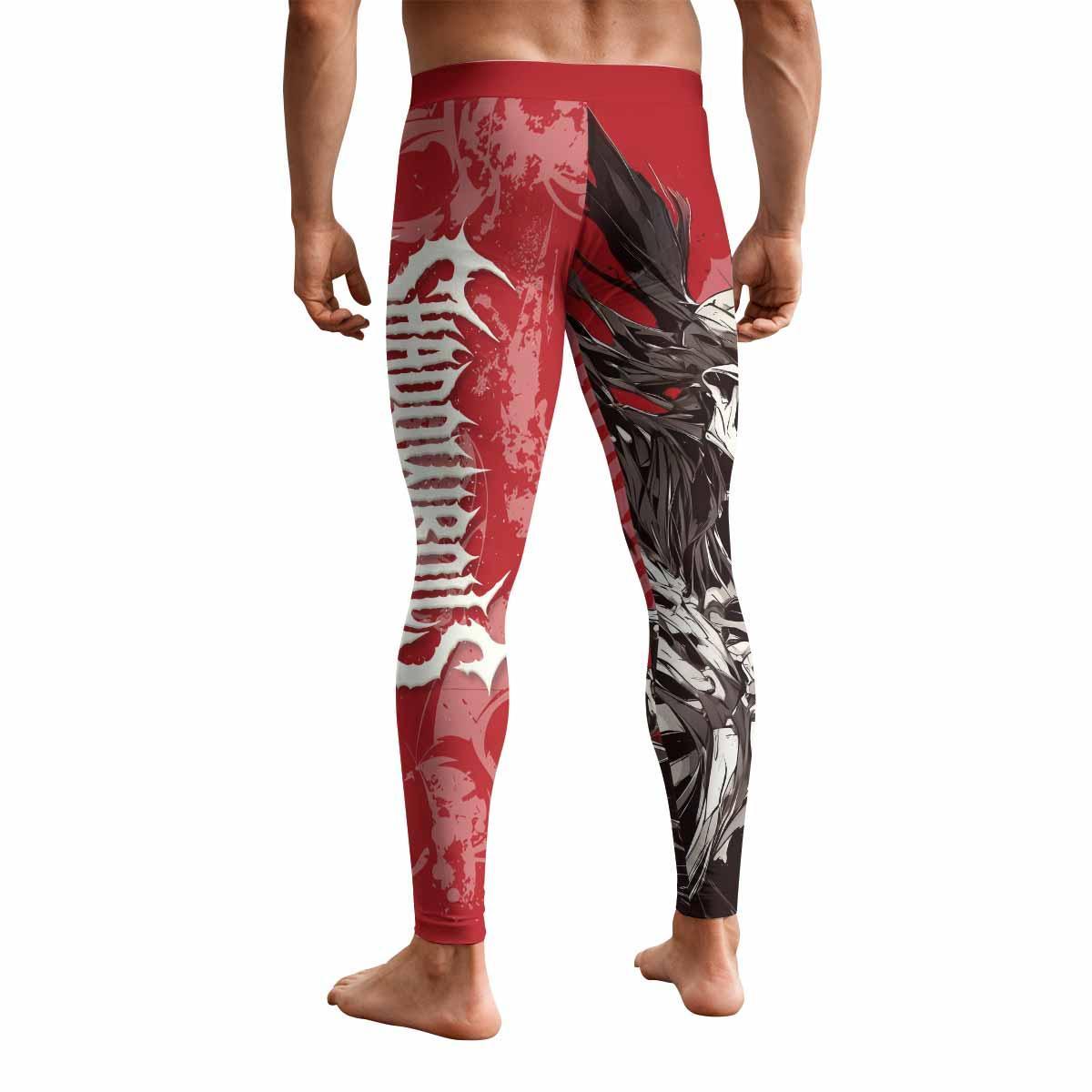 Reaper's Wrath Men's Leggings - back view mockup
