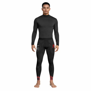 Baphomet Seal Men's Leggings - lifestyle view