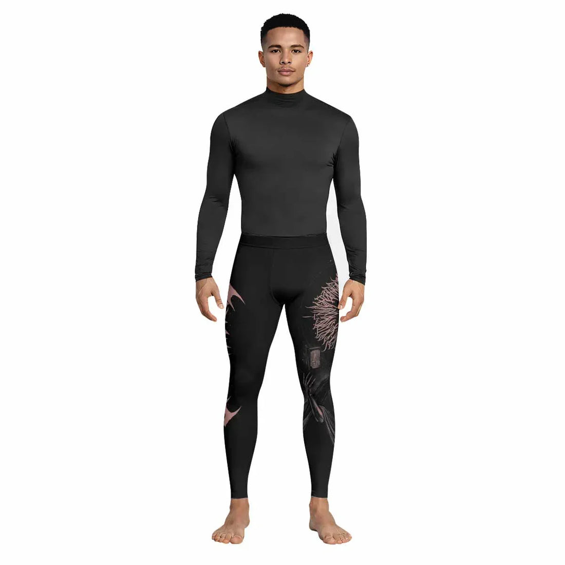 Dark Anointed Men's Leggings - lifestyle view