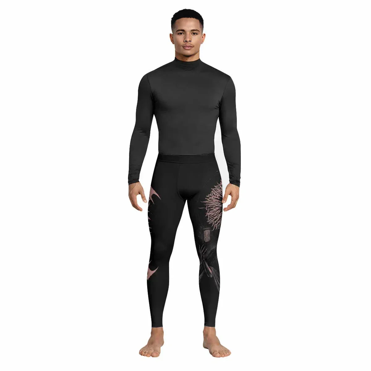 Dark Anointed Men's Leggings - lifestyle view