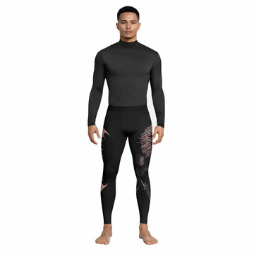Dark Anointed Men's Leggings - lifestyle view