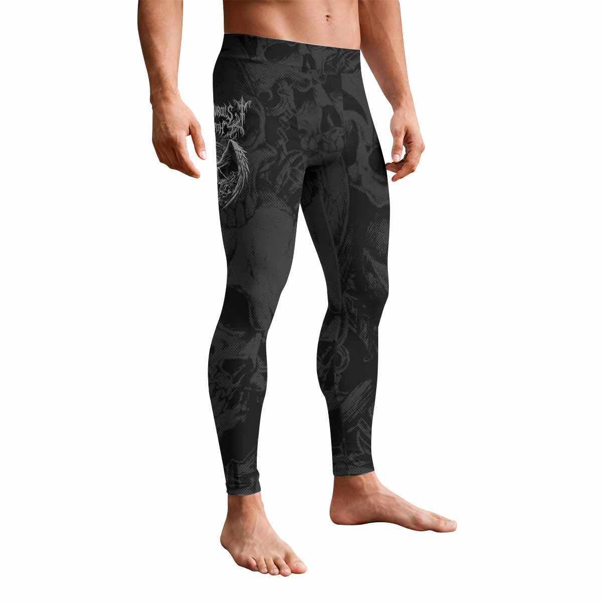 Rebirth of the Fallen Men's Leggings - front view mockup