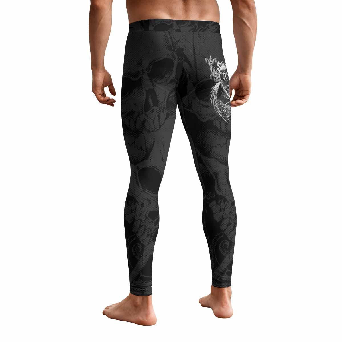 Rebirth of the Fallen Men's Leggings - back view mockup