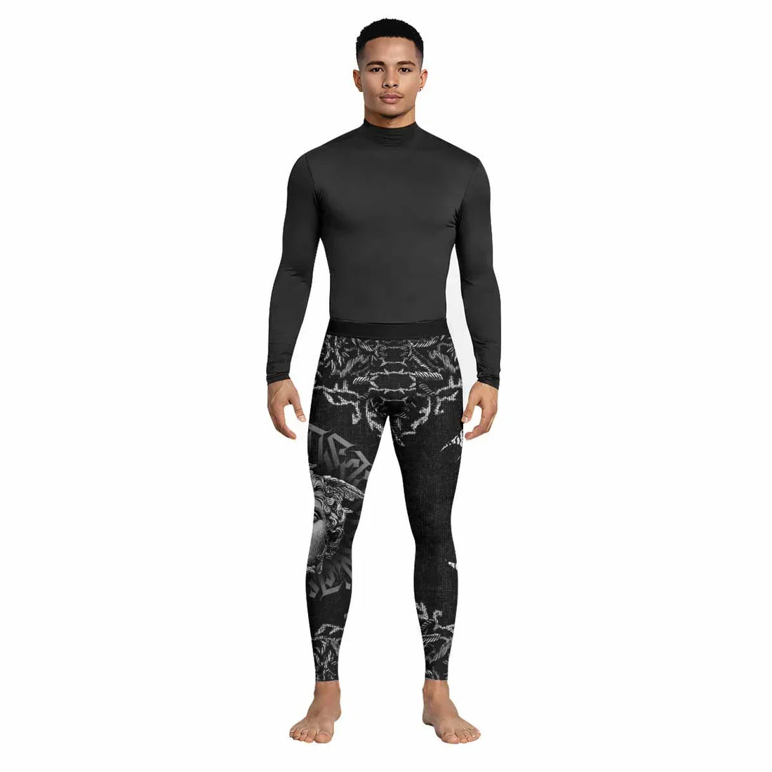 The Monster of Perseus Men's Leggings - lifestyle view