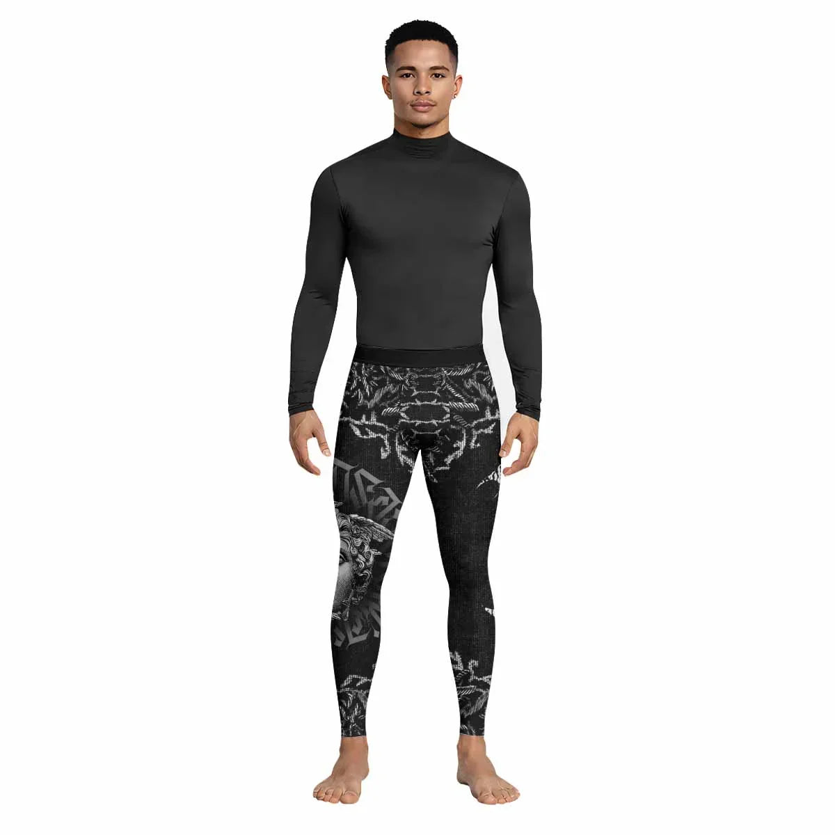 The Monster of Perseus Men's Leggings - lifestyle view