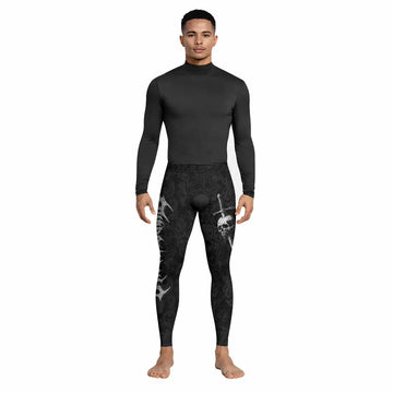 Bone Reaper Men's Leggings - lifestyle view