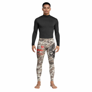 Saint Tears Camo Men's Leggings - lifestyle view