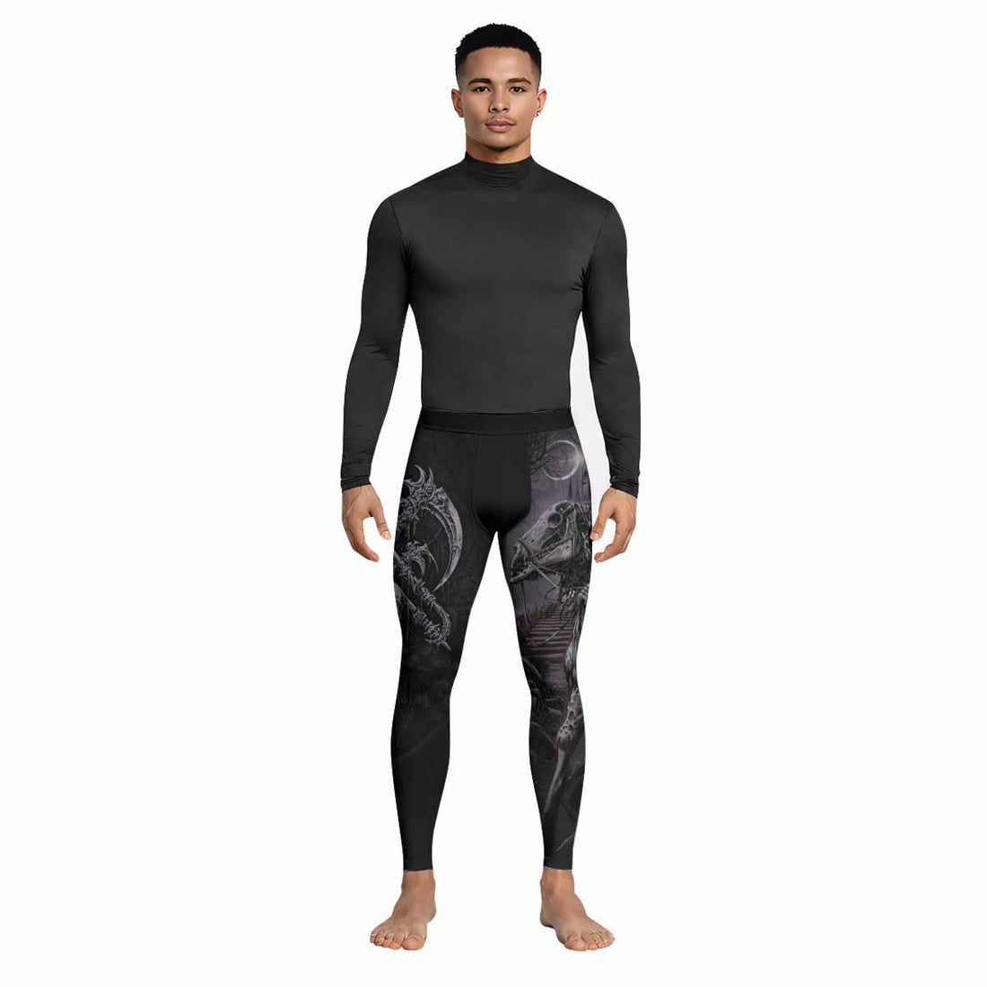 Reaper's Dominion Men's Leggings - lifestyle view