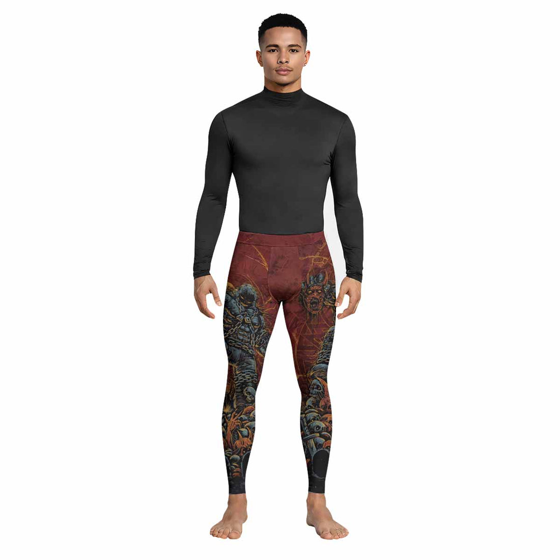 Disturbed Dominion Men's Leggings - lifestyle view