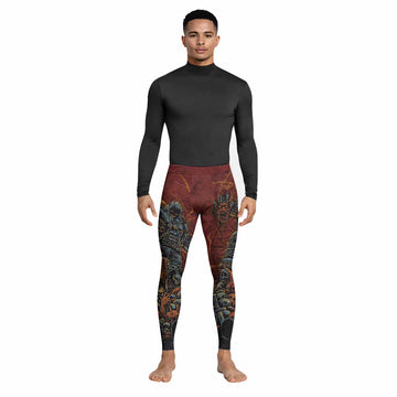 Disturbed Dominion Men's Leggings - lifestyle view