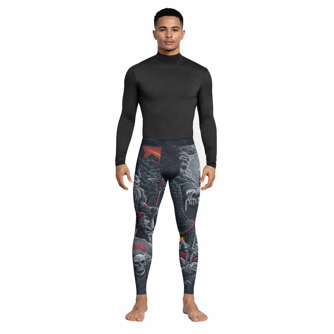 Wrath of the Undying Men's Leggings - lifestyle view