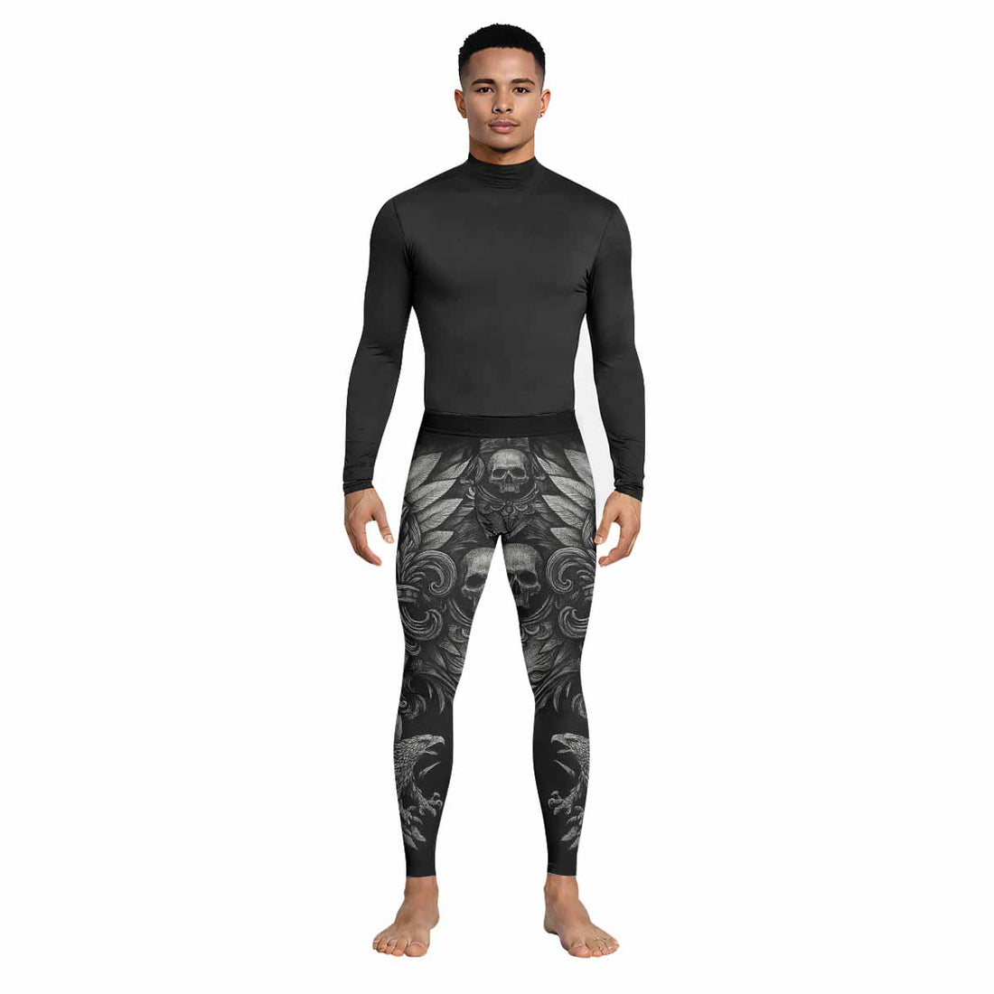 Shadow Silence Men's Leggings - lifestyle view