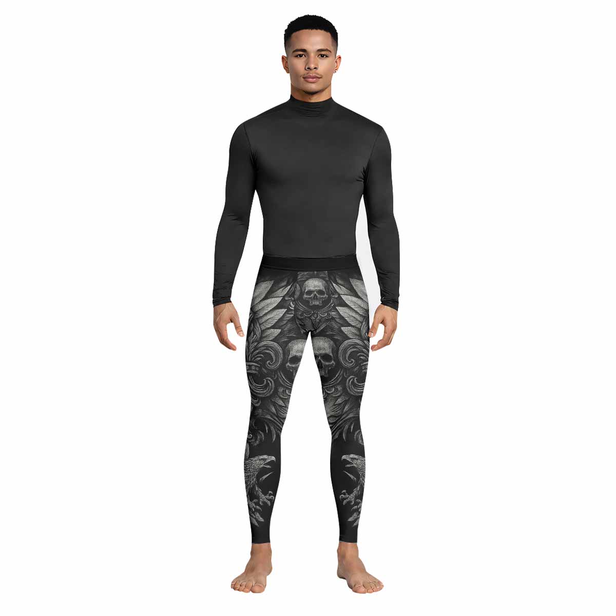 Shadow Silence Men's Leggings - lifestyle view