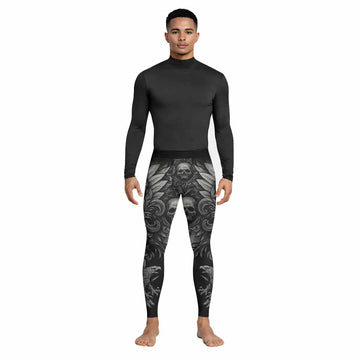 Shadow Silence Men's Leggings - lifestyle view