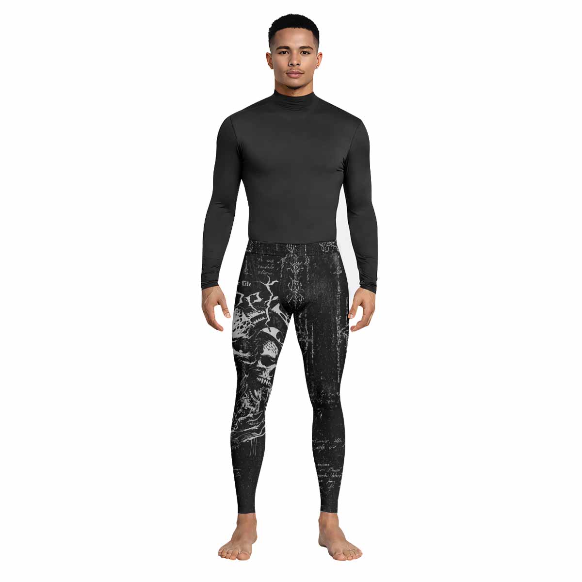 Hellborn Wrath Men's Leggings - lifestyle view