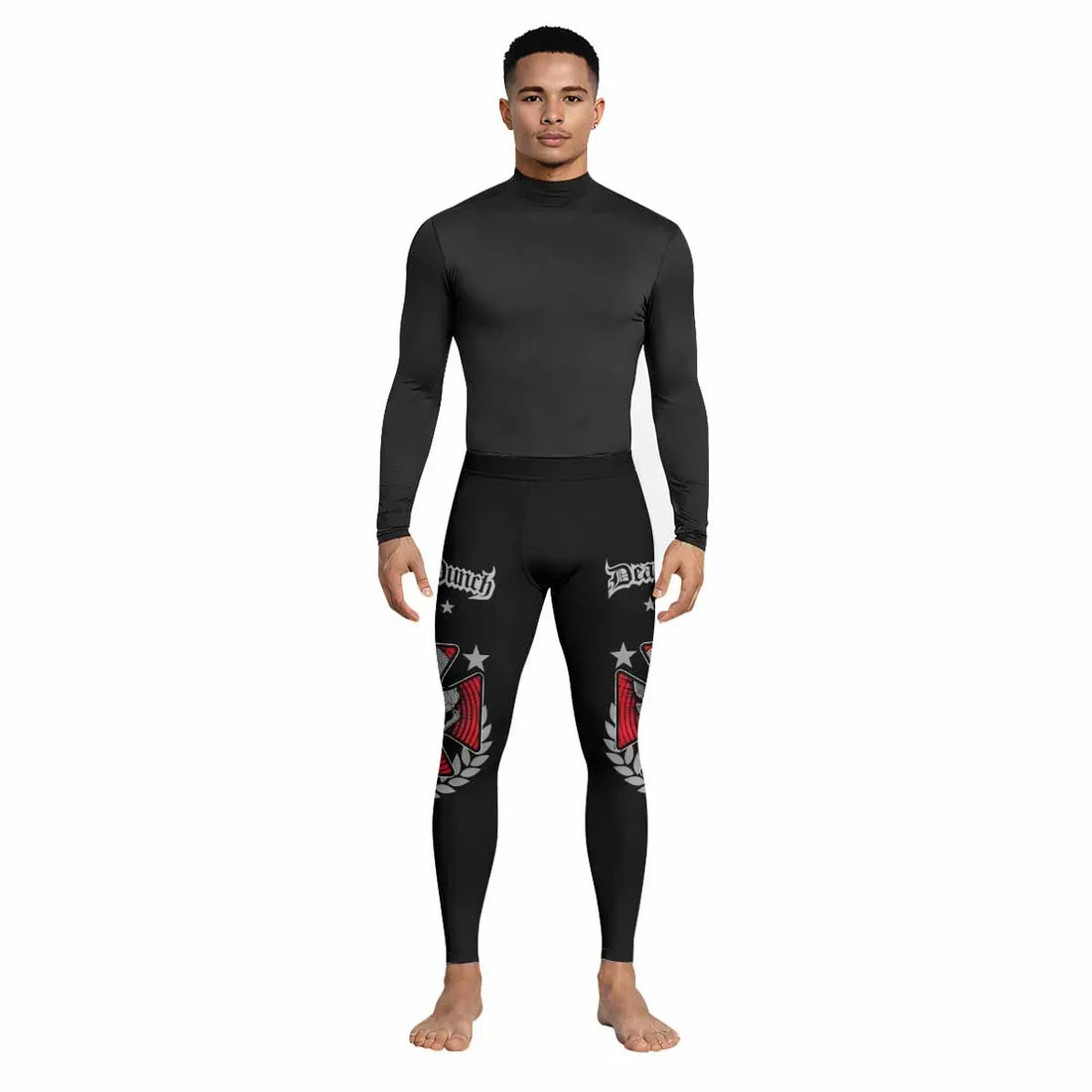 Death Punch Men's Leggings - lifestyle view