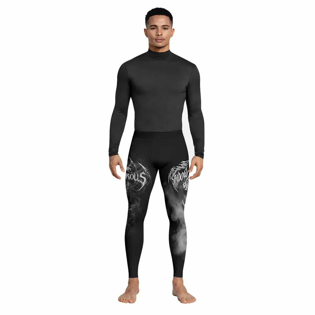 Wraith of the Abyss Men's Leggings - lifestyle view