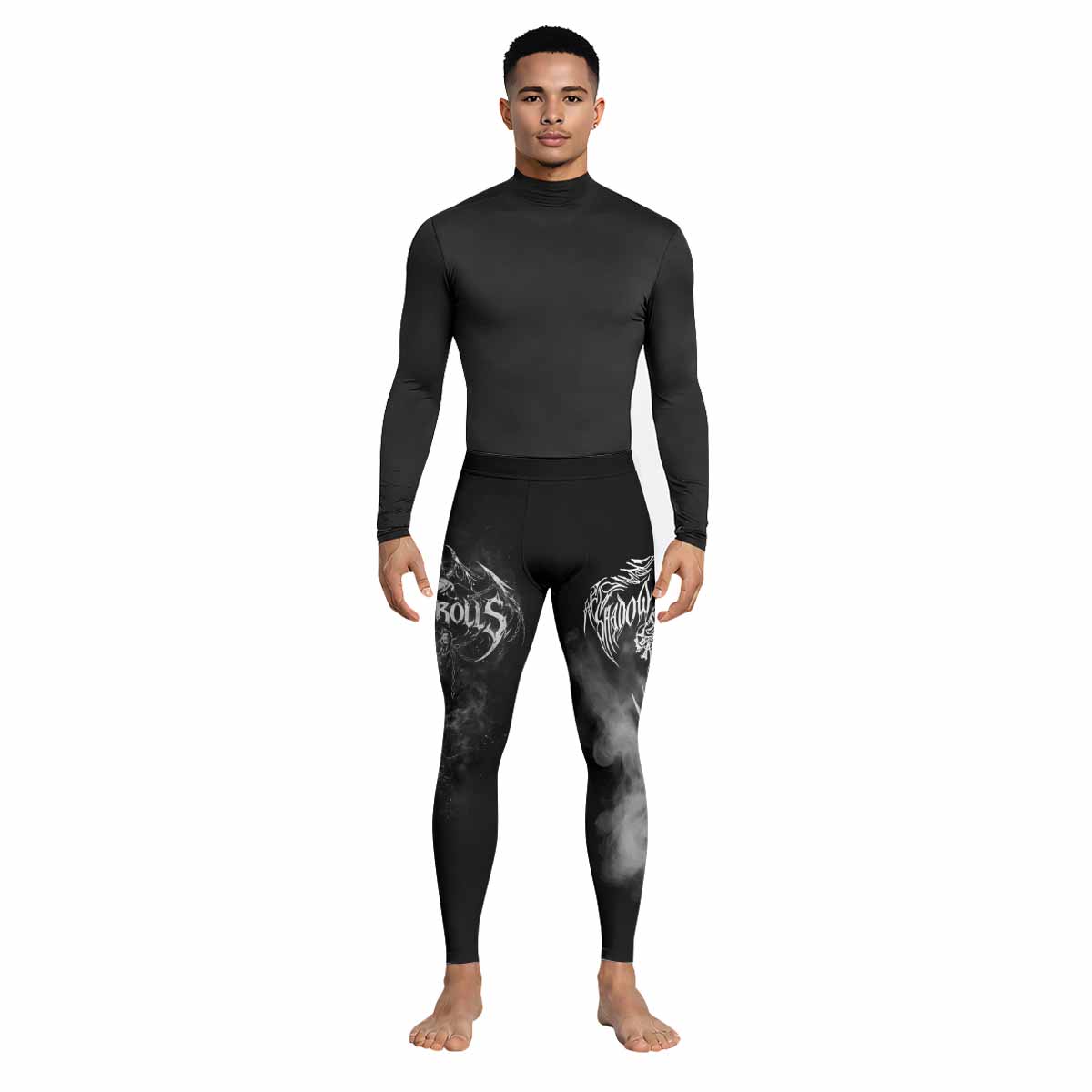 Wraith of the Abyss Men's Leggings - lifestyle view