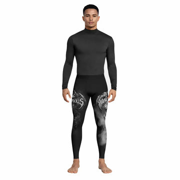Wraith of the Abyss Men's Leggings - lifestyle view