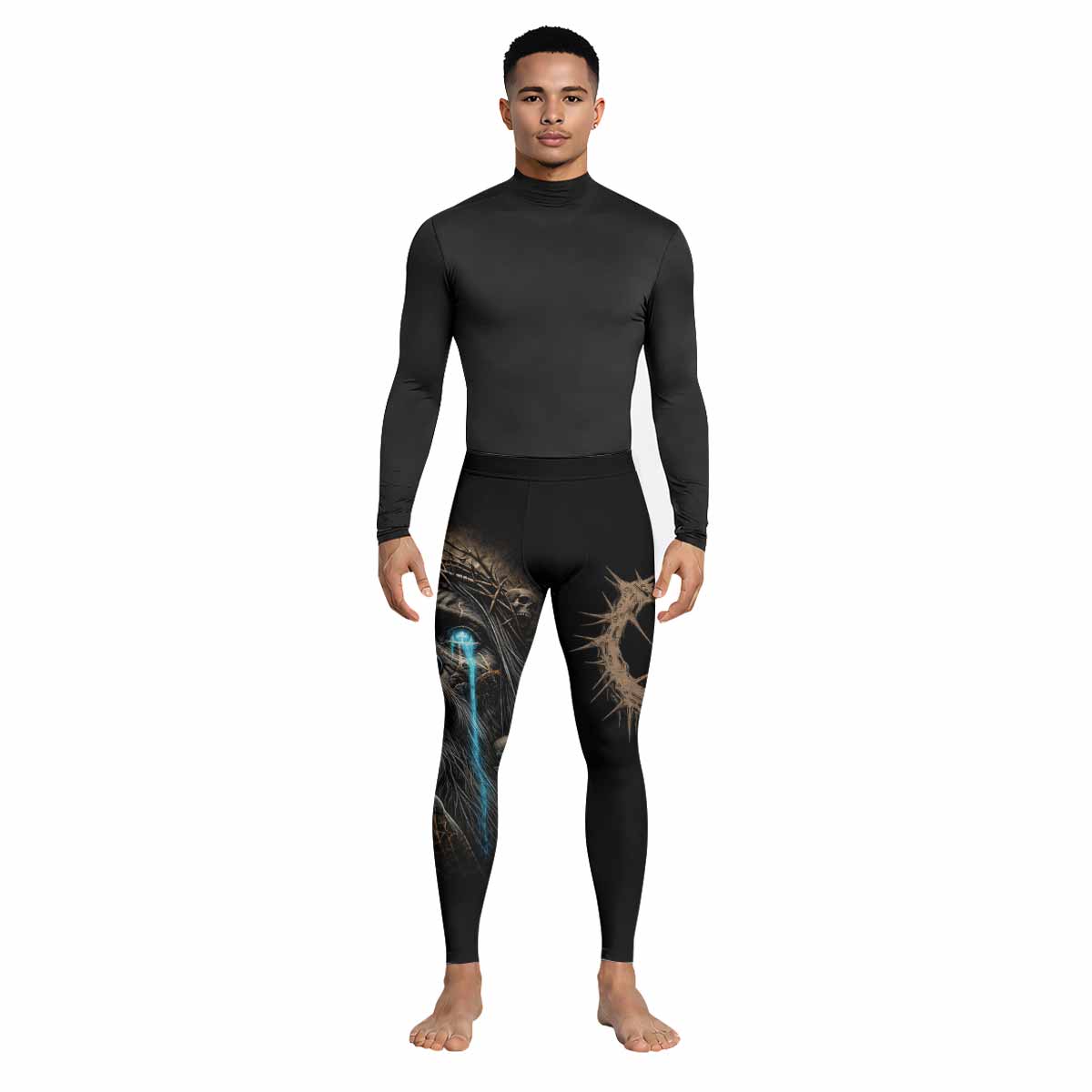 Tears Of Christ Men's Leggings - lifestyle view