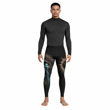 Tears Of Christ Men's Leggings - lifestyle view