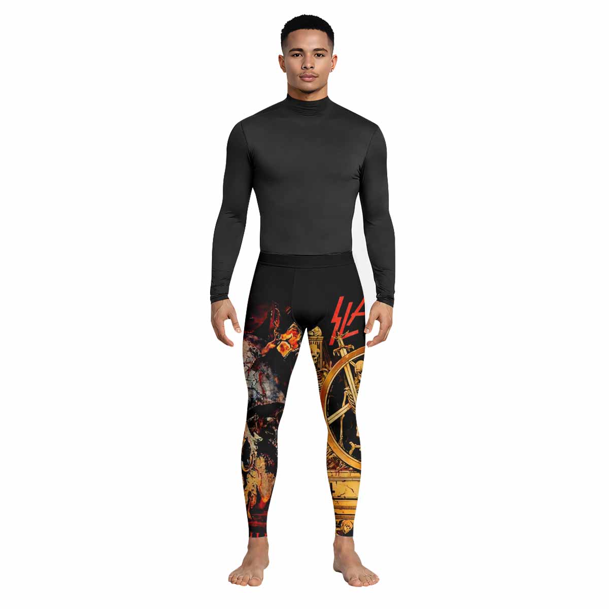 Slayer South Of Heaven Men's Leggings - lifestyle view
